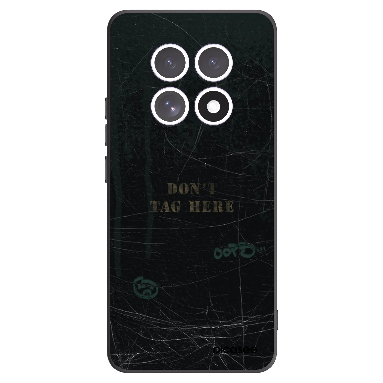 Picasee Xiaomi Redmi Note 15 5G Hülle - Schwarzes Silikon - DON´T TAG