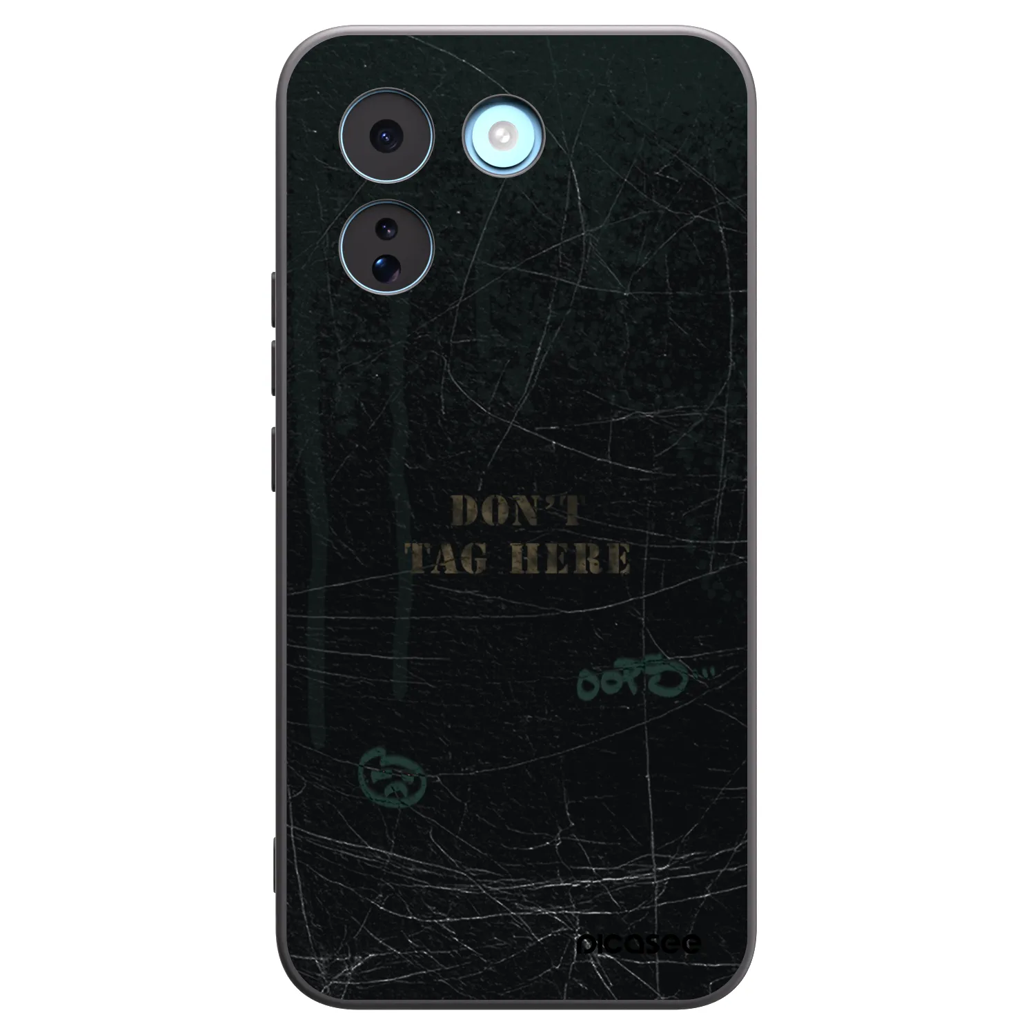 Picasee Xiaomi Redmi Note 17 Pro MAX 5G Hülle - Schwarzes Silikon - DON´T TAG
