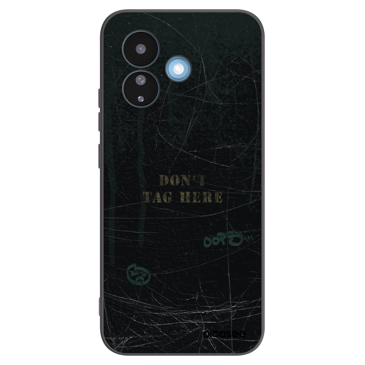 Picasee Xiaomi Redmi Note 17 Pro 5G Hülle - Schwarzes Silikon - DON´T TAG