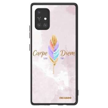 Picasee ULTIMATE CASE für Samsung Galaxy A71 A715F - Genieße den Tag