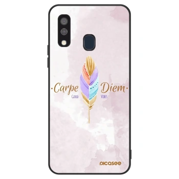 Hülle für Samsung Galaxy A40 A405F - Genieße den Tag