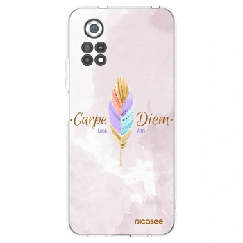 Picasee Xiaomi Poco X4 Pro 5G Hülle - Transparentes Silikon - Genieße den Tag