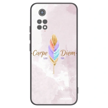 Picasee Xiaomi Redmi Note 11S 5G Hülle - Schwarzes Silikon - Genieße den Tag