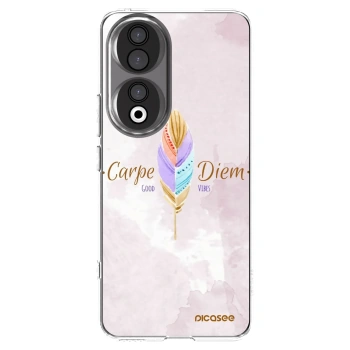 Picasee Honor 90 5G Hülle - Transparentes Silikon - Genieße den Tag