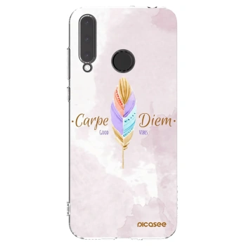 Picasee Honor 20 Lite Hülle - Transparentes Silikon - Genieße den Tag