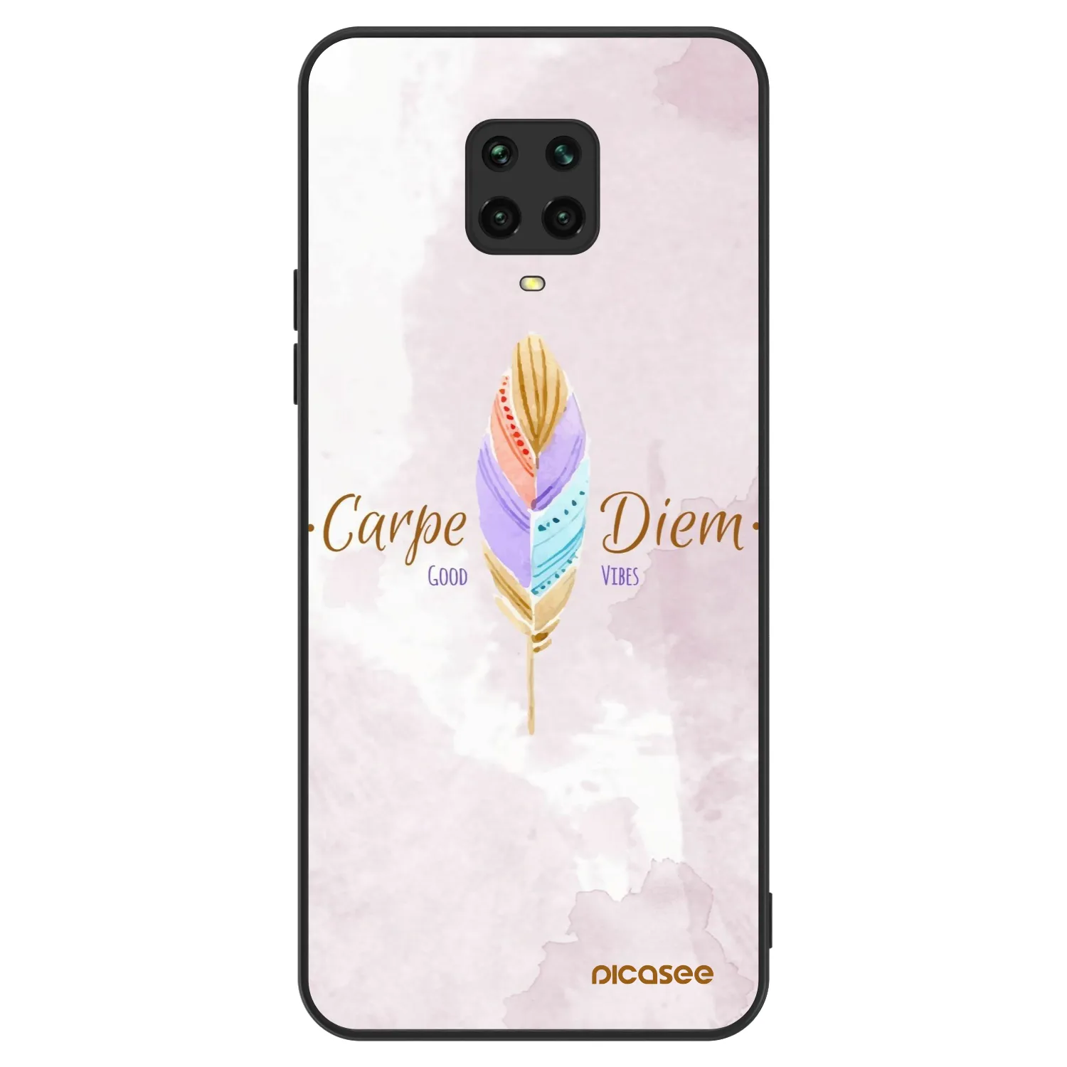 Picasee ULTIMATE CASE für Xiaomi Redmi Note 9 Pro - Genieße den Tag