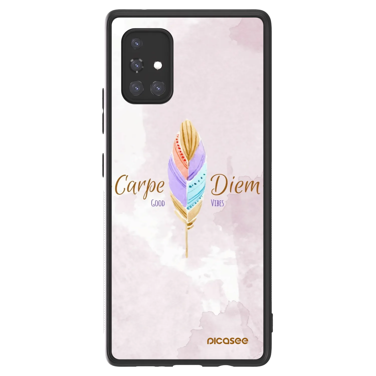 Picasee ULTIMATE CASE für Samsung Galaxy A71 A715F - Genieße den Tag