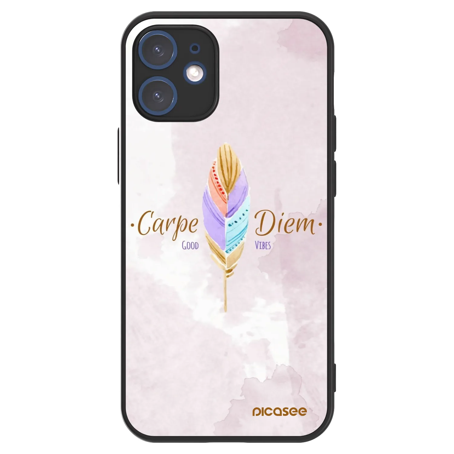 Picasee ULTIMATE CASE für Apple iPhone 12 mini - Genieße den Tag