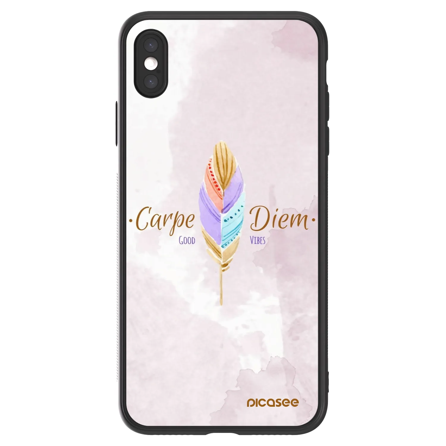 Picasee ULTIMATE CASE für Apple iPhone XS Max - Genieße den Tag