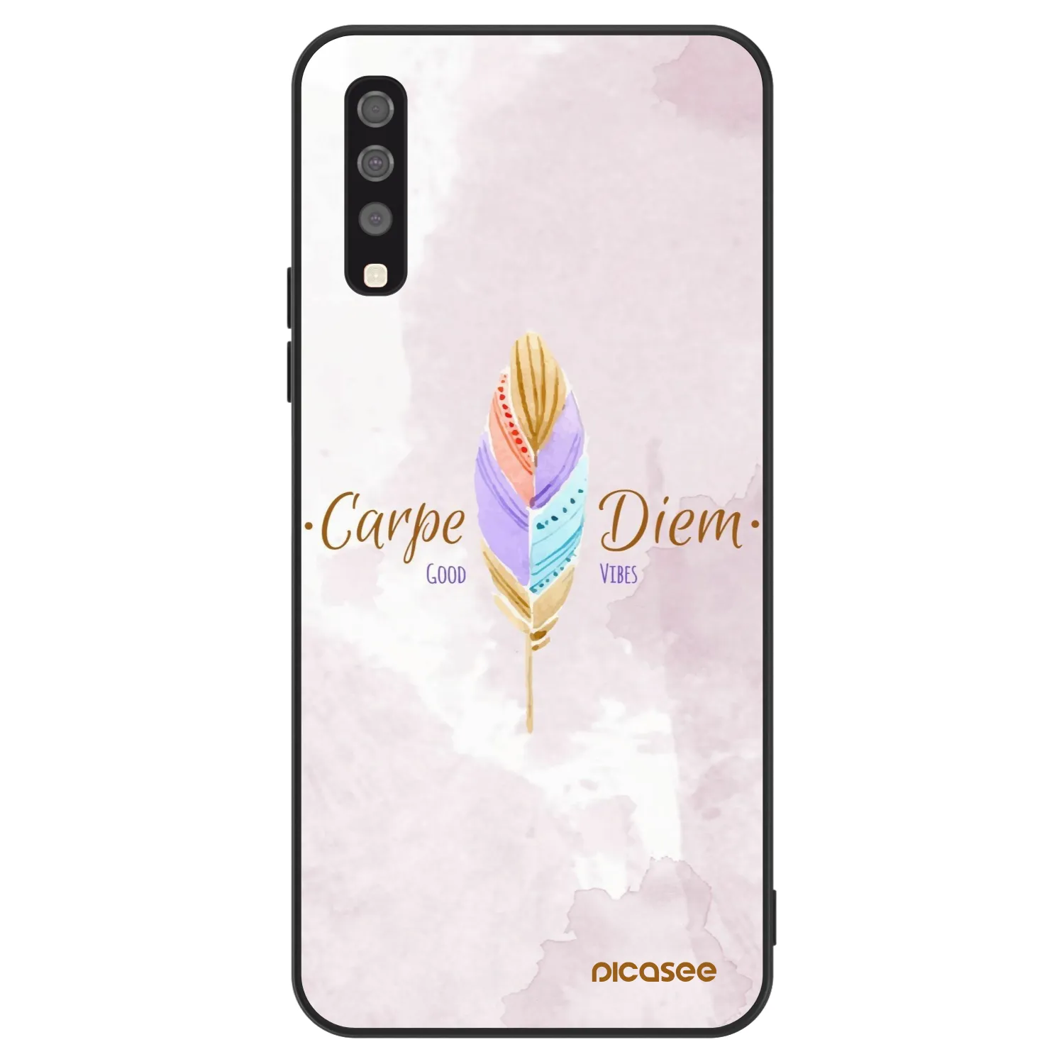 Picasee ULTIMATE CASE für Samsung Galaxy A70 A705F - Genieße den Tag
