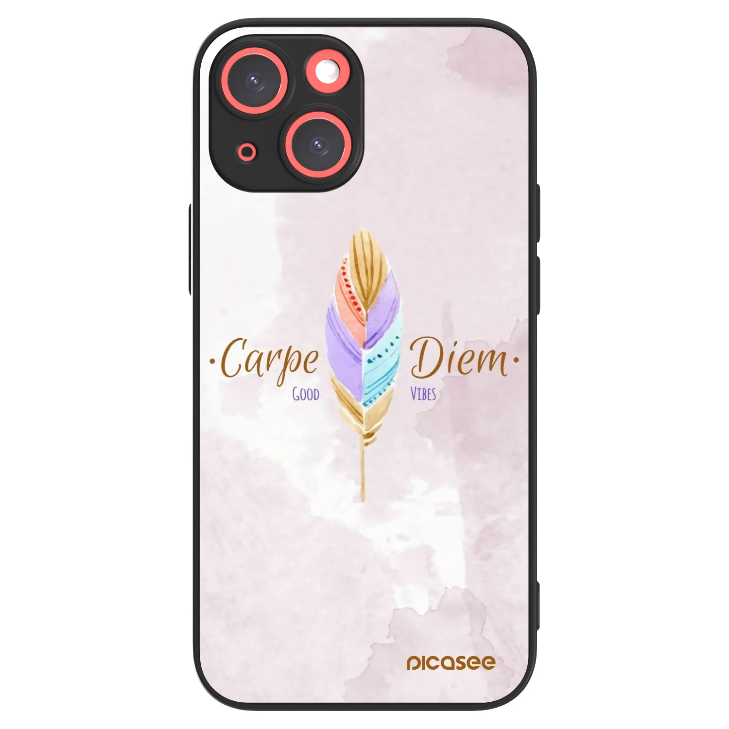 Picasee ULTIMATE CASE für Apple iPhone 13 mini - Genieße den Tag