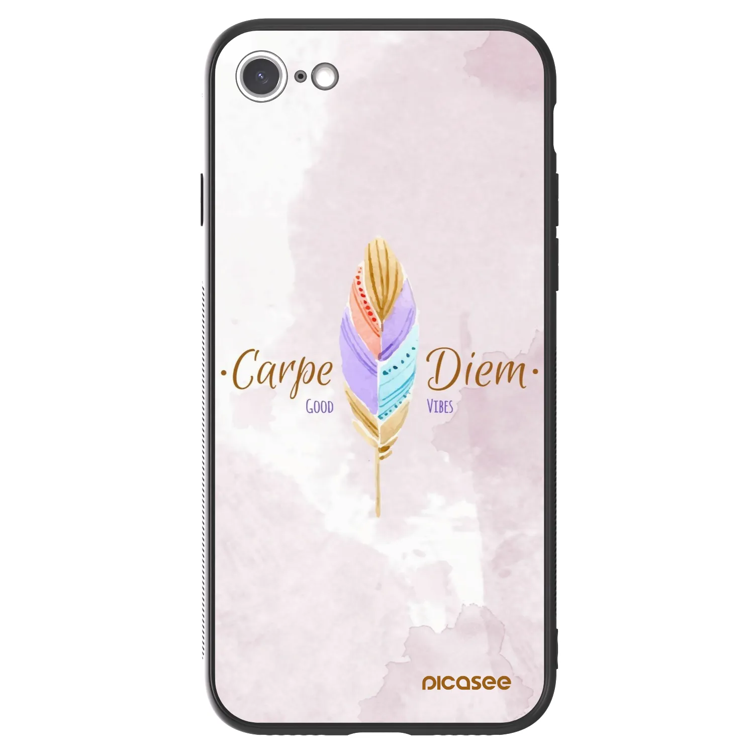 Picasee ULTIMATE CASE für Apple iPhone SE 2020 - Genieße den Tag