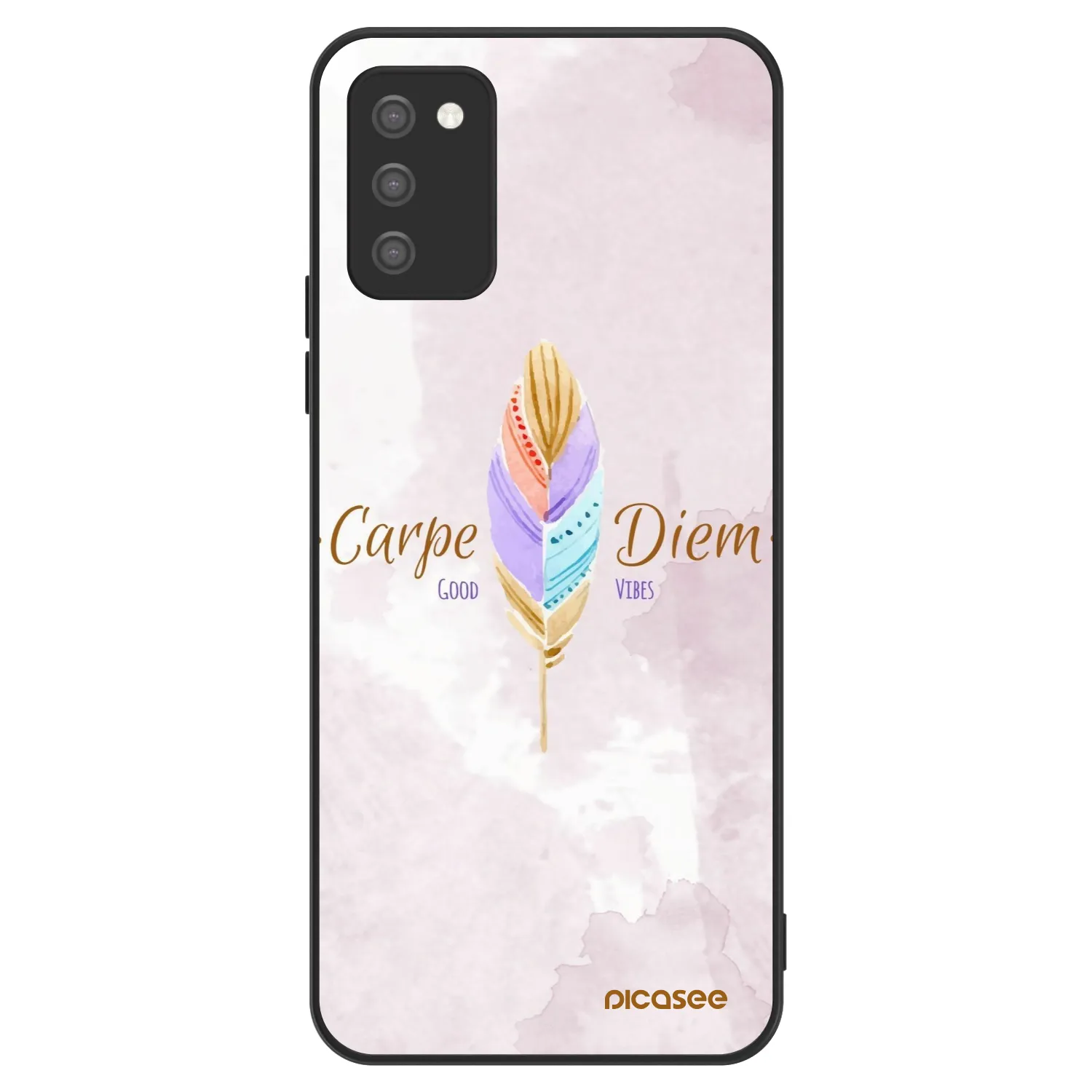 Picasee ULTIMATE CASE für Samsung Galaxy A02s A025G - Genieße den Tag