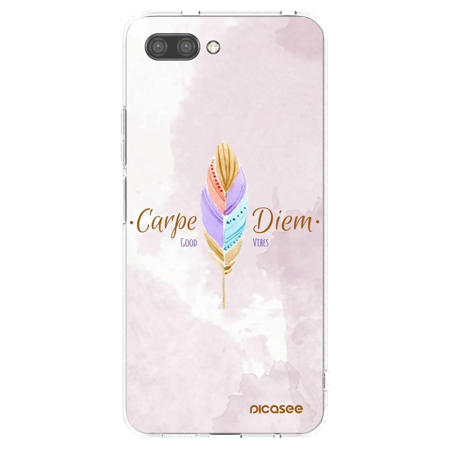 Picasee Honor 10 Hülle - Transparentes Silikon - Genieße den Tag