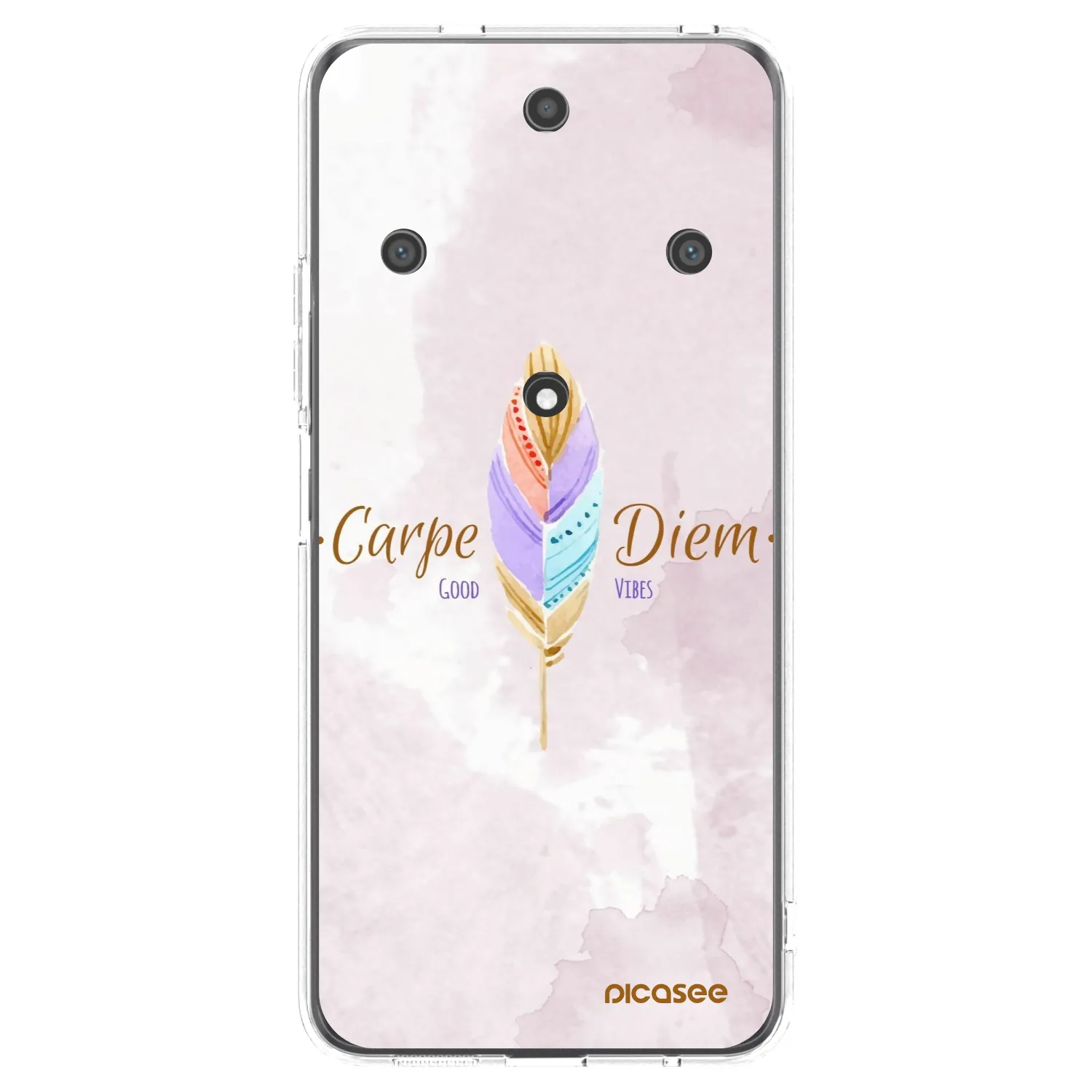 Picasee Honor Magic5 Lite 5G Hülle - Transparentes Silikon - Genieße den Tag
