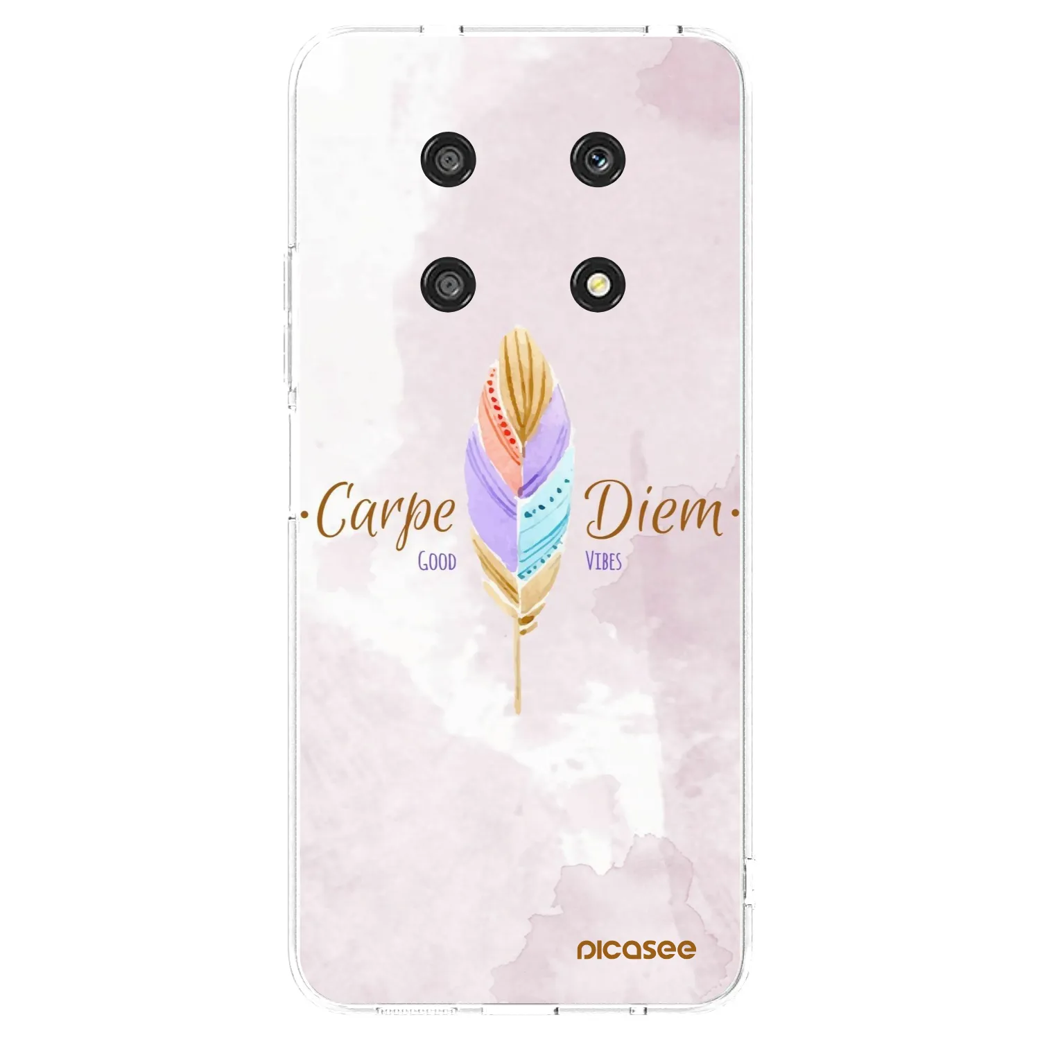 Picasee Honor Magic4 Lite 5G Hülle - Transparentes Silikon - Genieße den Tag