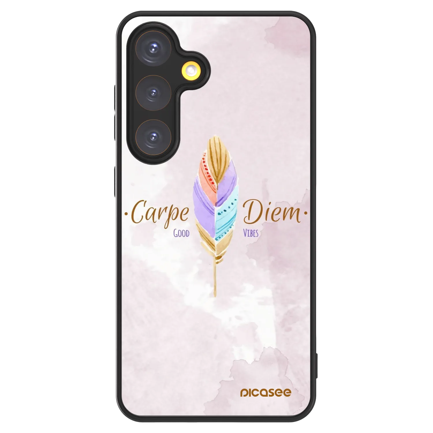 Picasee ULTIMATE CASE für Samsung Galaxy S24 S921B 5G - Genieße den Tag