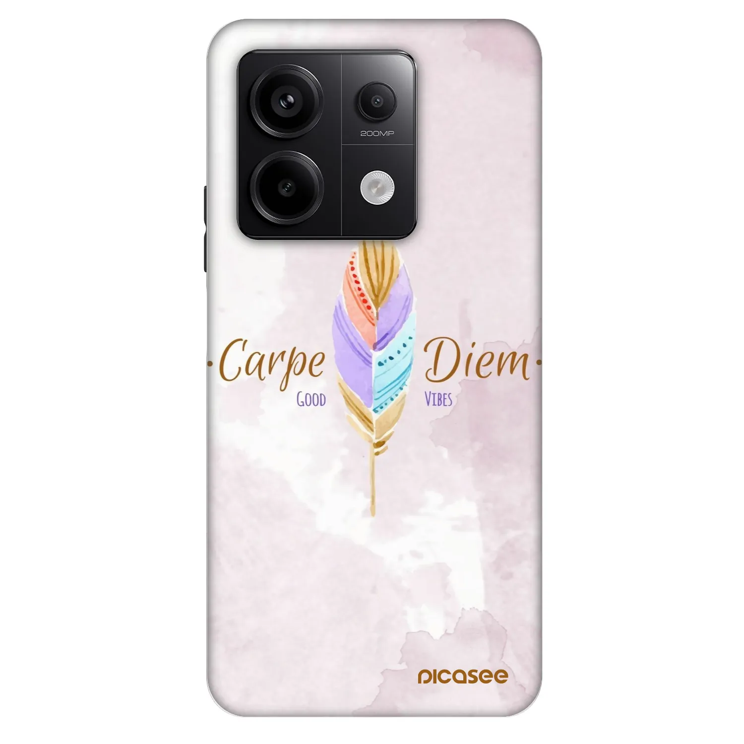 Picasee Fashion Case für Xiaomi Redmi Note 13 Pro 5G - Genieße den Tag