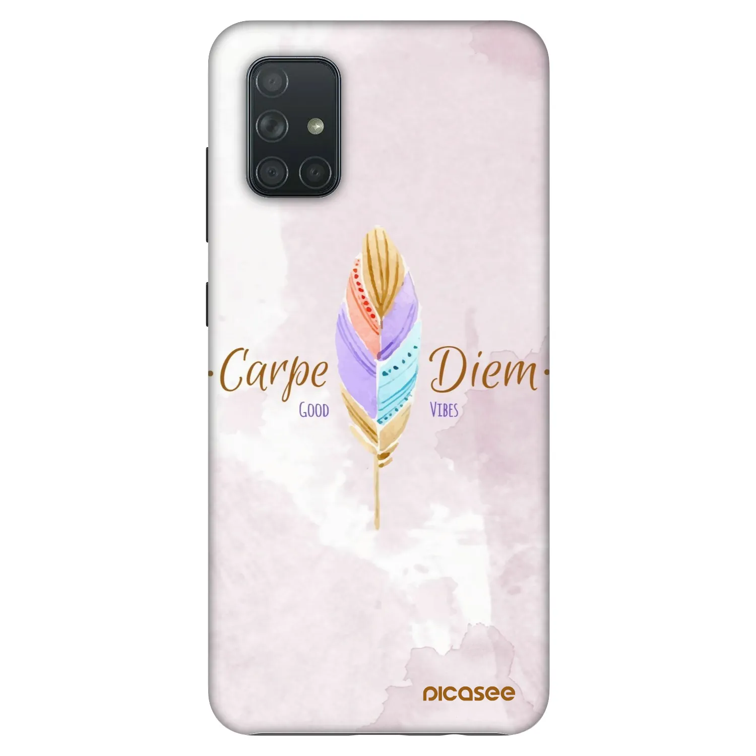 Picasee Fashion Case für Samsung Galaxy A71 A715F - Genieße den Tag