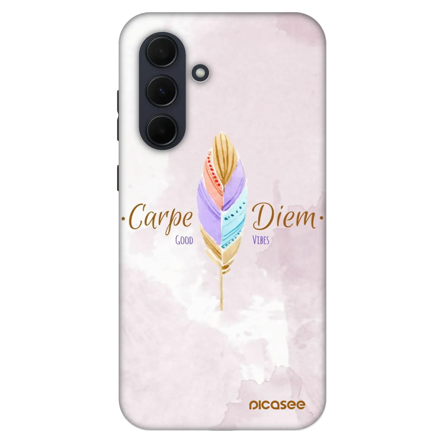 Picasee Fashion Case für Samsung Galaxy A35 5G A356B - Genieße den Tag