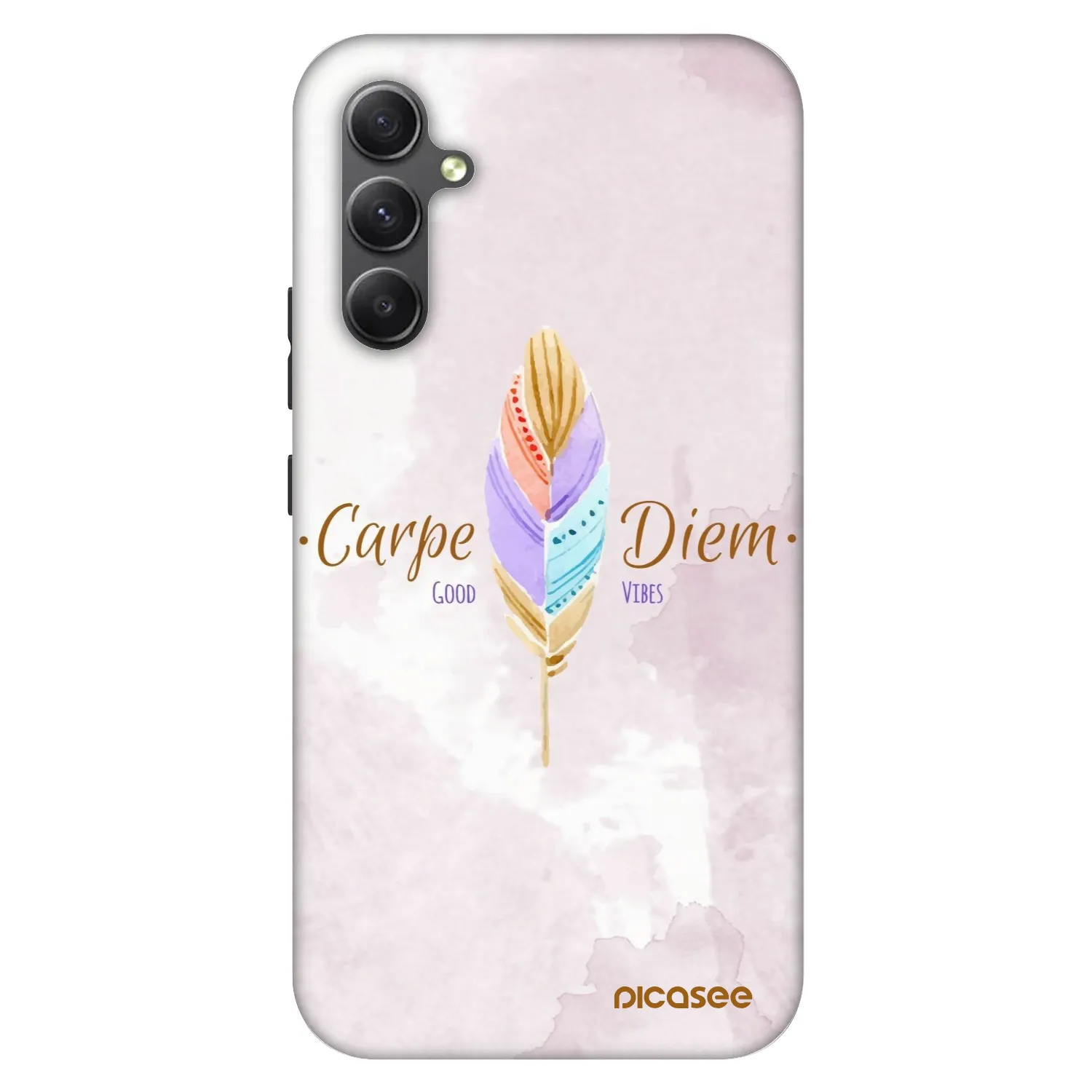 Picasee Fashion Case für Samsung Galaxy A34 5G A346B - Genieße den Tag