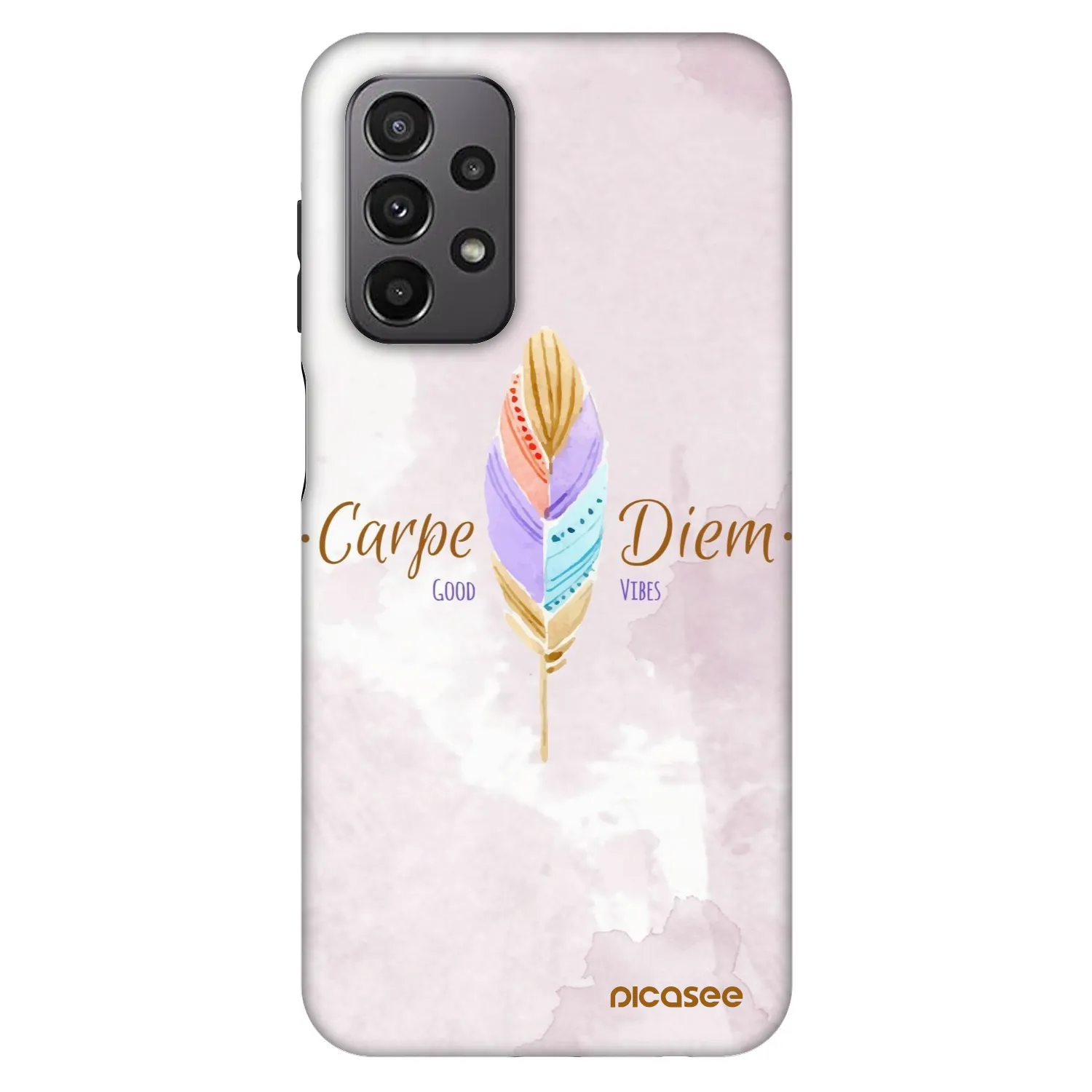 Picasee Fashion Case für Samsung Galaxy A23 A235F 4G - Genieße den Tag