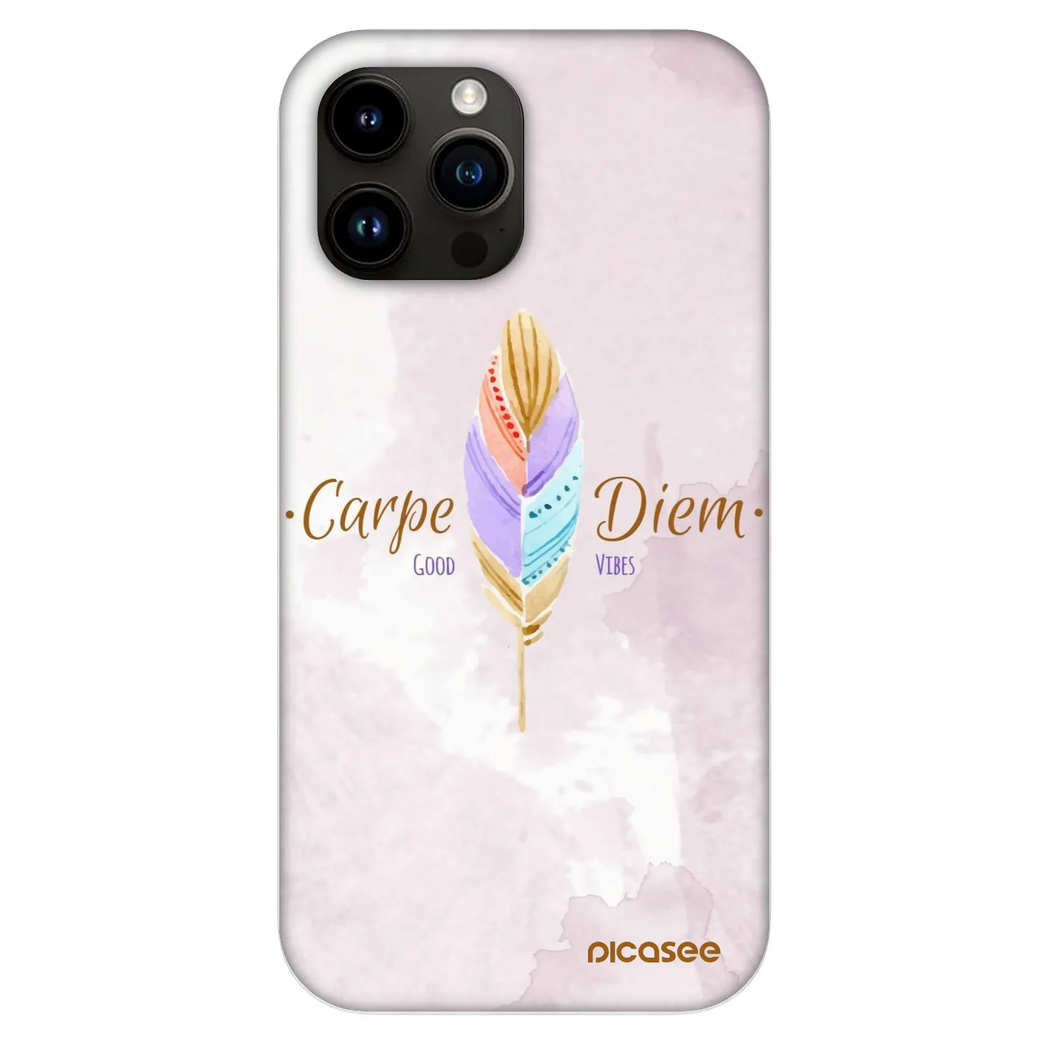 Picasee Fashion Case MagSafe für Apple iPhone 13 Pro Max - Genieße den Tag