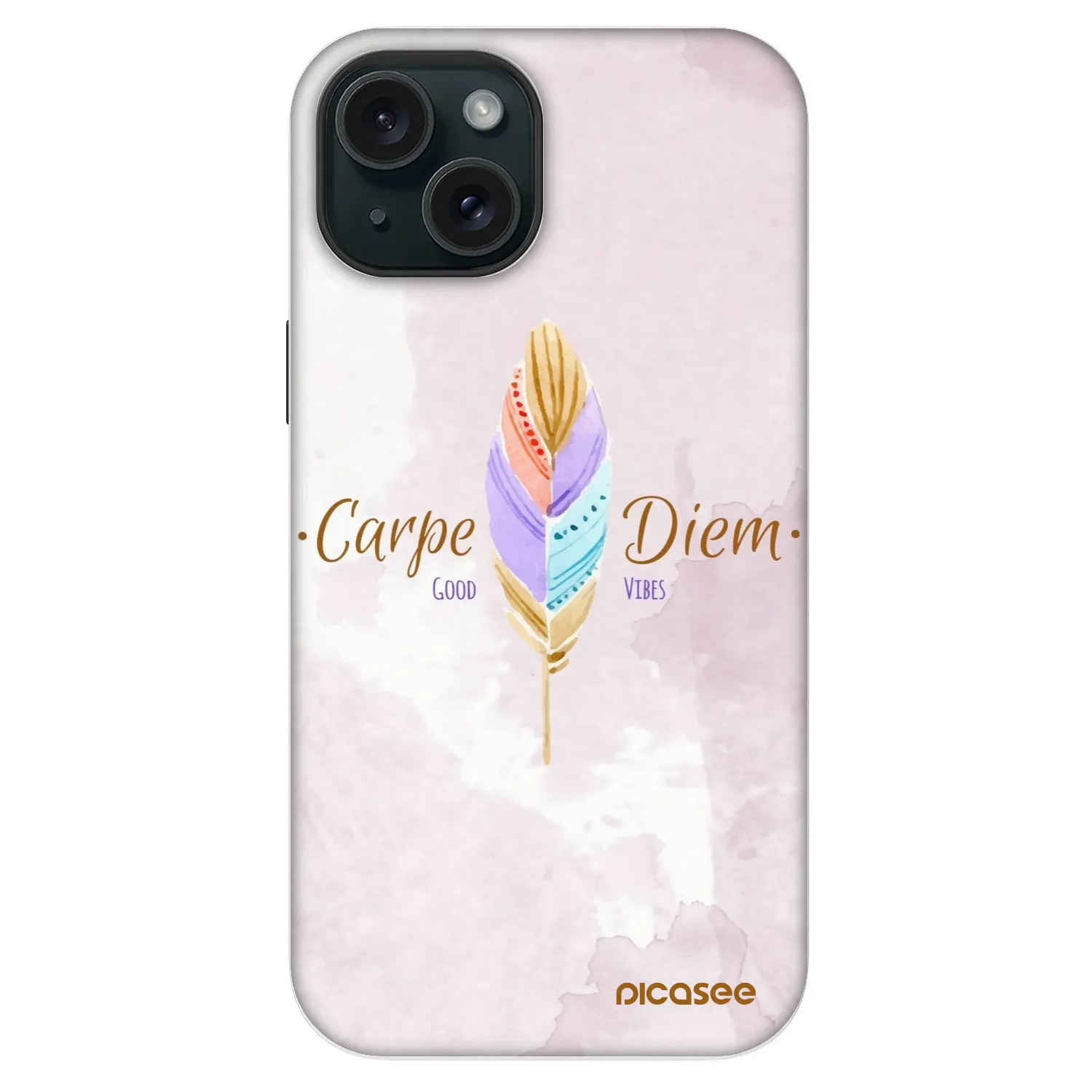 Picasee Fashion Case MagSafe für Apple iPhone 14 - Genieße den Tag