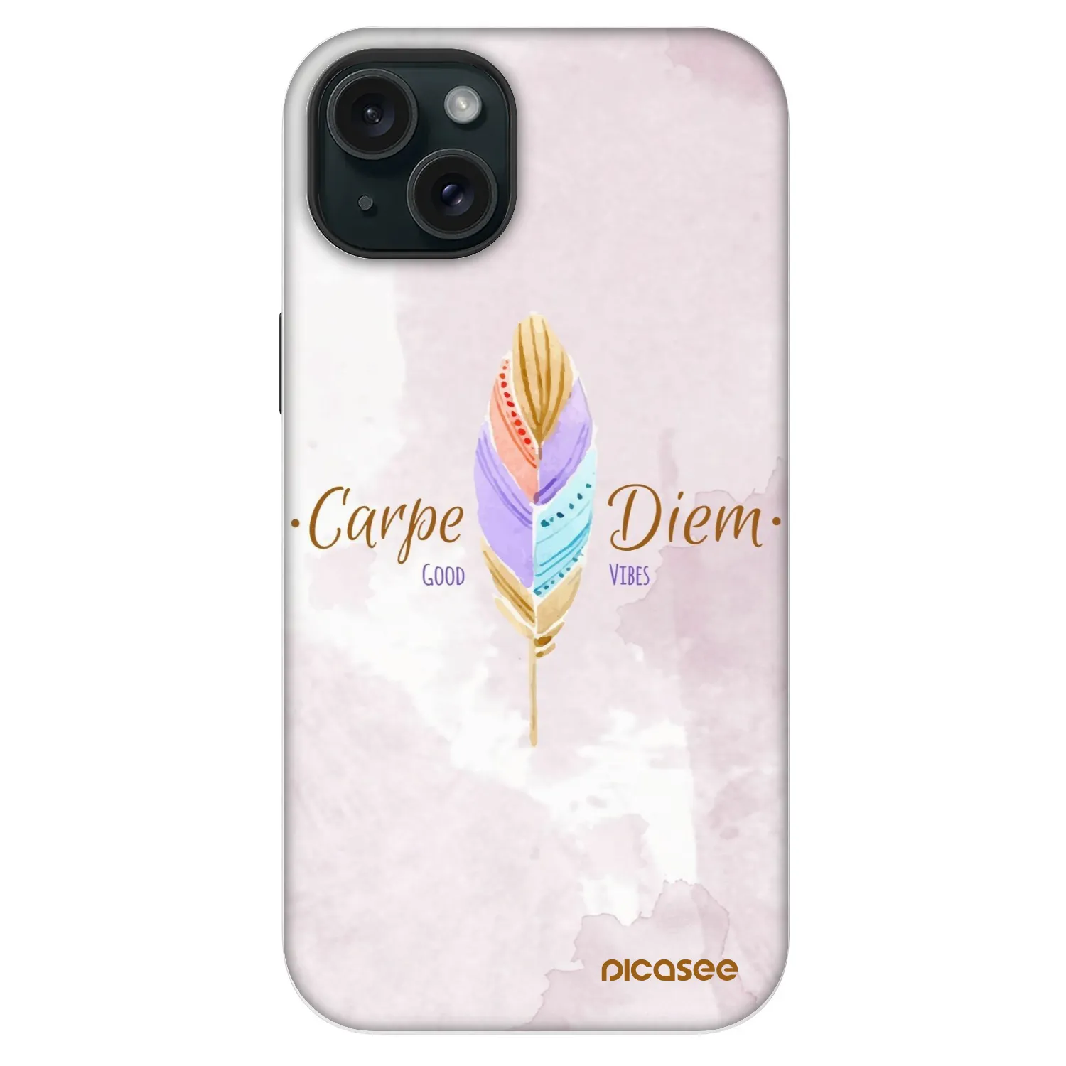 Picasee Fashion Case MagSafe für Apple iPhone 14 Plus - Genieße den Tag