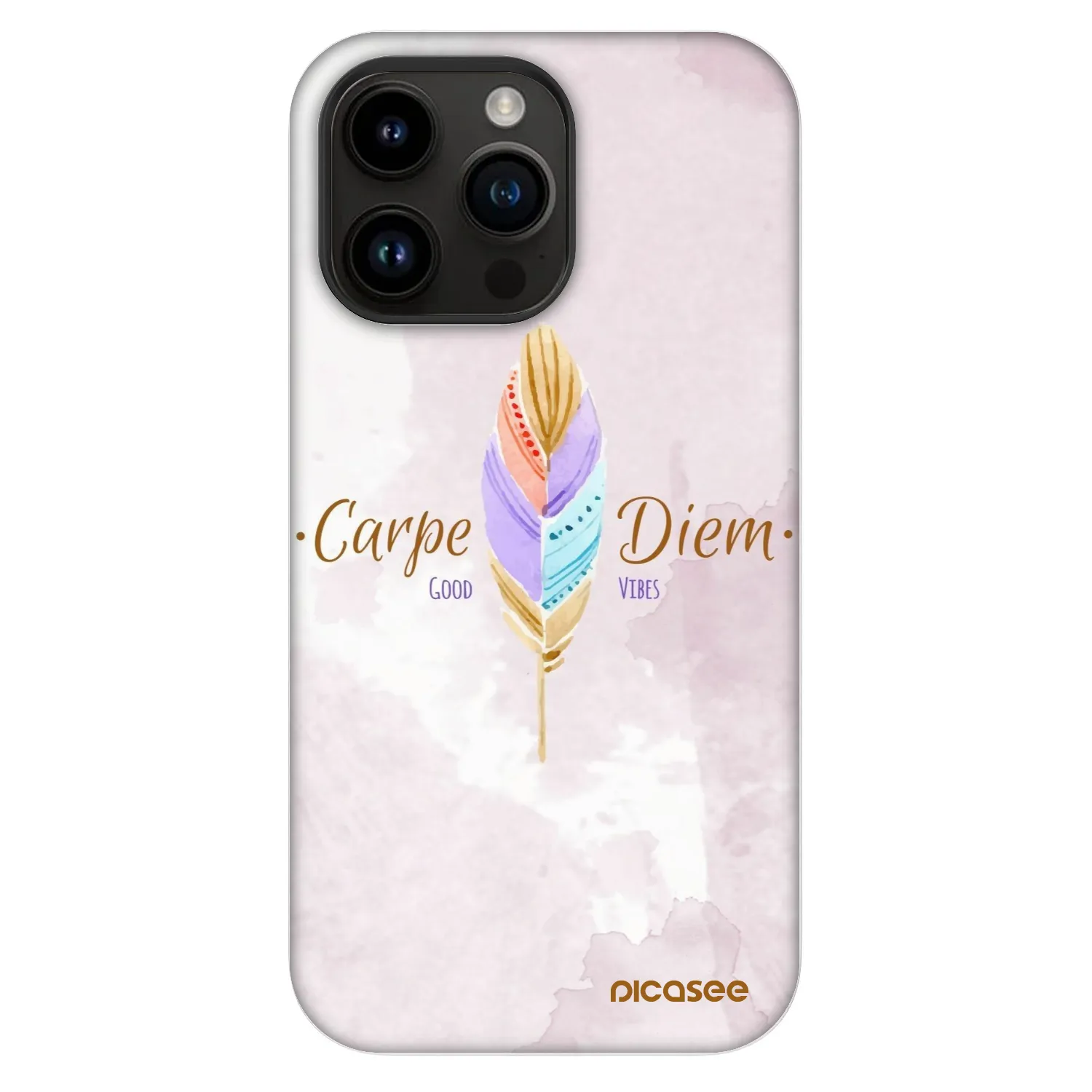 Picasee Fashion Case MagSafe für Apple iPhone 14 Pro Max - Genieße den Tag