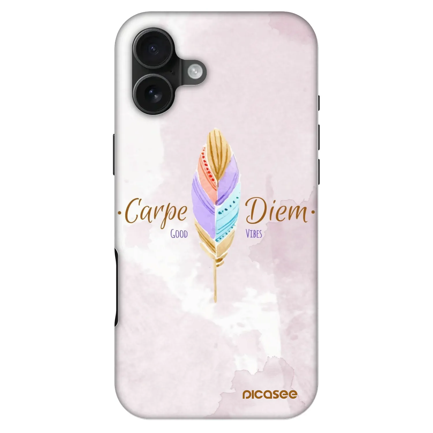 Picasee Fashion Case MagSafe für Apple iPhone 16 Plus - Genieße den Tag