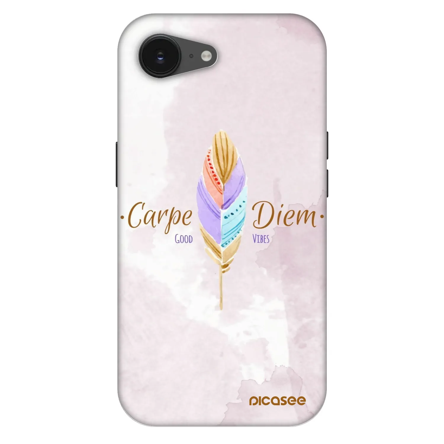 Picasee Fashion Case MagSafe für Apple iPhone 16e - Genieße den Tag