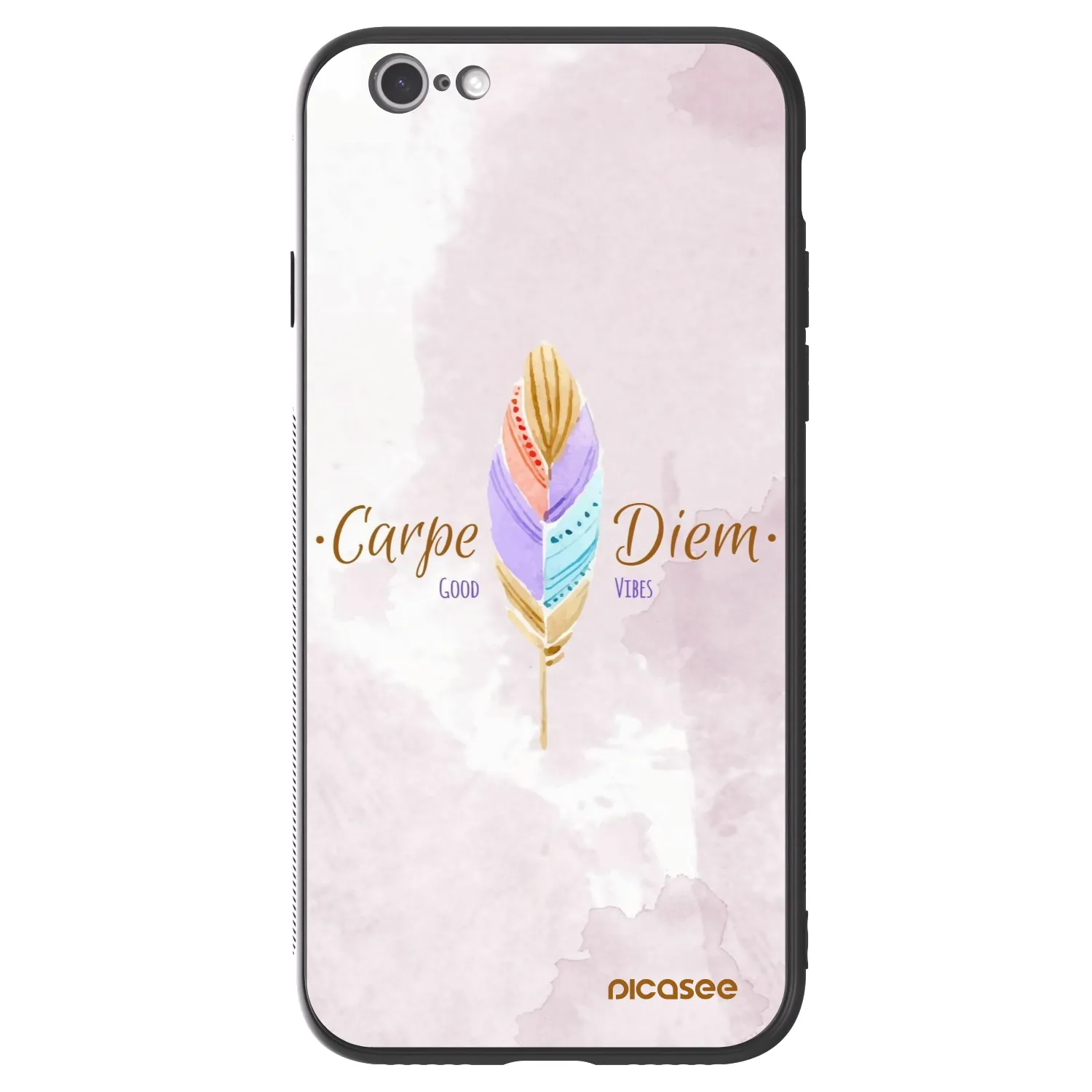 Picasee ULTIMATE CASE für Apple iPhone 6/6S - Genieße den Tag