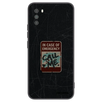 Picasee Xiaomi Poco M3 Hülle - Schwarzes Silikon - EMERGENCY