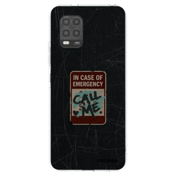 Picasee Xiaomi Mi 10 Lite Hülle - Transparentes Silikon - EMERGENCY