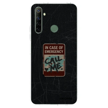 Picasee Realme 6i Hülle - Transparentes Silikon - EMERGENCY
