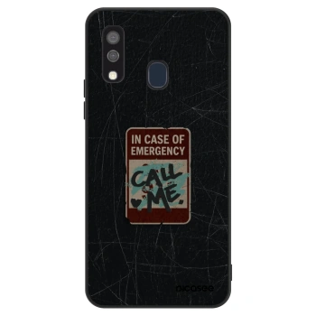Hülle für Samsung Galaxy A40 A405F - EMERGENCY