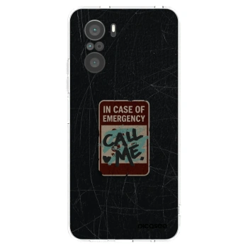 Picasee Xiaomi Poco F3 Hülle - Transparentes Silikon - EMERGENCY