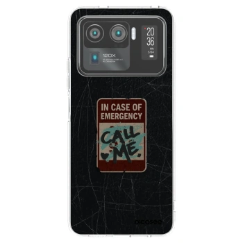 Picasee Xiaomi Mi 11 Ultra Hülle - Transparentes Silikon - EMERGENCY