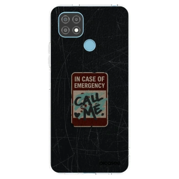 Picasee Realme C21 Hülle - Transparentes Silikon - EMERGENCY