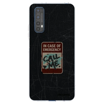 Picasee Realme 7 Hülle - Transparentes Silikon - EMERGENCY