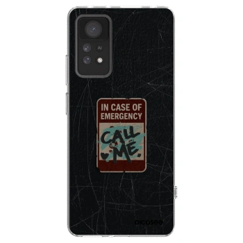 Picasee Xiaomi Redmi Note 11 Pro Hülle - Transparentes Silikon - EMERGENCY