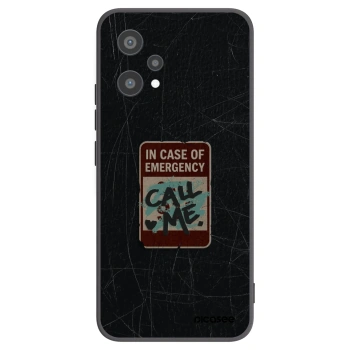 Picasee Realme 9 Pro 5G Hülle - Schwarzes Silikon - EMERGENCY