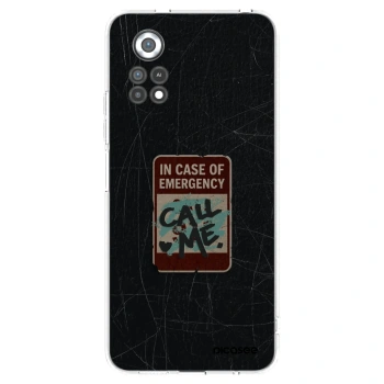 Picasee Xiaomi Poco X4 Pro 5G Hülle - Transparentes Silikon - EMERGENCY