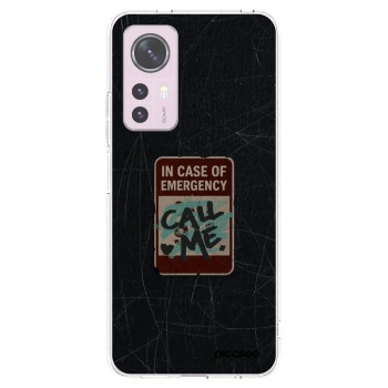 Picasee Xiaomi 12 Hülle - Transparentes Silikon - EMERGENCY