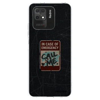 Picasee Xiaomi Redmi 10C Hülle - Transparentes Silikon - EMERGENCY