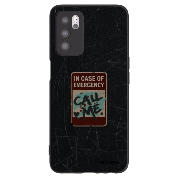 Picasee OPPO A16s Hülle - Schwarzes Silikon - EMERGENCY