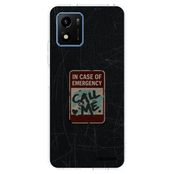 Picasee Vivo Y01 Hülle - Transparentes Silikon - EMERGENCY