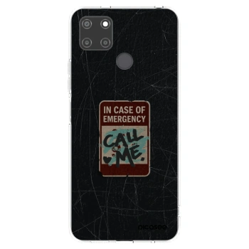 Picasee Realme C21Y Hülle - Transparentes Silikon - EMERGENCY
