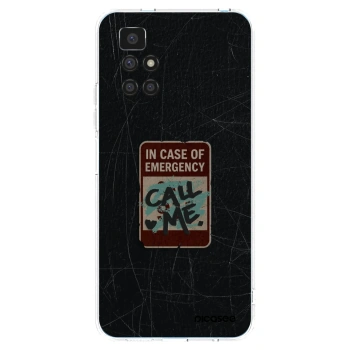Picasee Xiaomi Redmi 10 (2022) Hülle - Transparentes Silikon - EMERGENCY